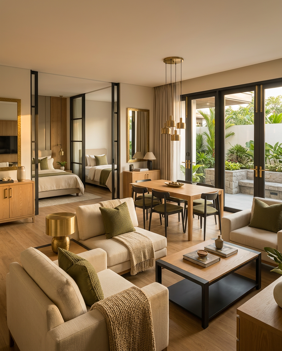 Brass Family Suite premium interior